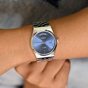 Casio MTP-B146D-2AV ‘New’ Sunburst Navy Blue Analogue Quartz Stainless Steel Men’s & Women’s Watch